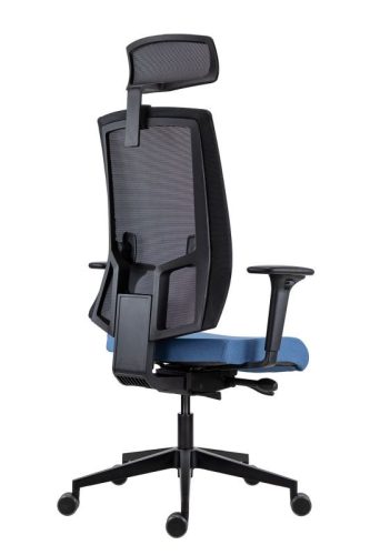 LAPEL hálós forgószékkétoldali deréktámasszal, fejtámlával, 130 kg-os teherbírással és 5 év garanciával