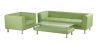 Notre Dame 103 -  minimal stílusú  3 személyes kanapé krómozott fémlábakkal, választható kárpitozással