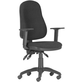 Xenia  LX kárpitozott forgószék állítható magasságú karfával, választható alapkáritokkal