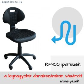 RP-100 Basic ipari forgószék PU ülő- és hátlappal
