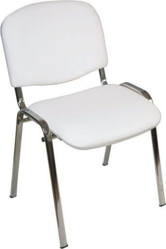 Iso Medica fémvázas, fehér textilbőrös orvosi szék