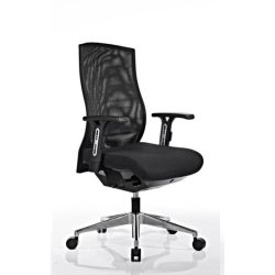 Home office forgószékek otthoni munkavégzéshez Székáruház UFO Lady ergonómikus irodaszék állítható karfával, fekete me