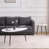 Tárolóasztal 100×60 cm, MDF, Fehér. AF-3012 WT