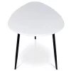 Tárolóasztal 100×60 cm, MDF, Fehér. AF-3012 WT