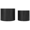 Dohányzóasztal szett fekete színben LEILA