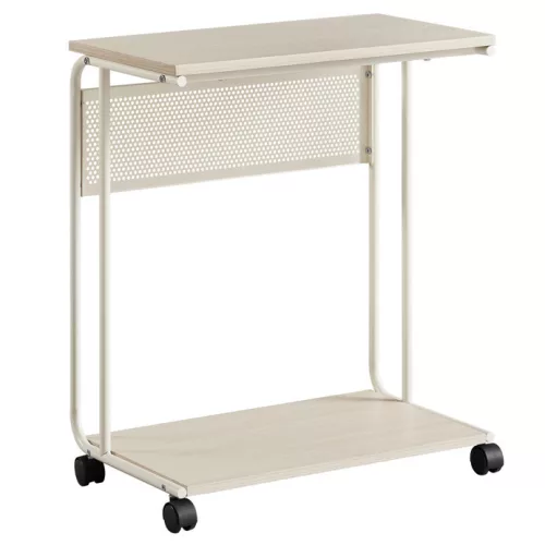 Tárolóasztal 55×32 cm, MDF, Fehérített Tölgy. AKF-E1012 CRM