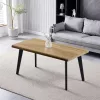 Dohányzóasztal 120×60 cm, MDF, Vad Tölgy. CT-F4412 OAK