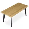 Dohányzóasztal 120×60 cm, MDF, Vad Tölgy. CT-F4412 OAK