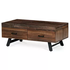 Dohányzóasztal 120×60 cm, Tömör Old Wood. AHG-536 PINE