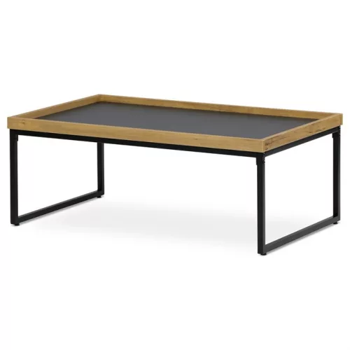 Dohányzóasztal 100×60 cm, MDF, Tölgy. CT-611 OAK