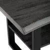 Dohányzóasztal 120×60 cm, MDF, Szürke Tölgy. CT-F4212 GREY