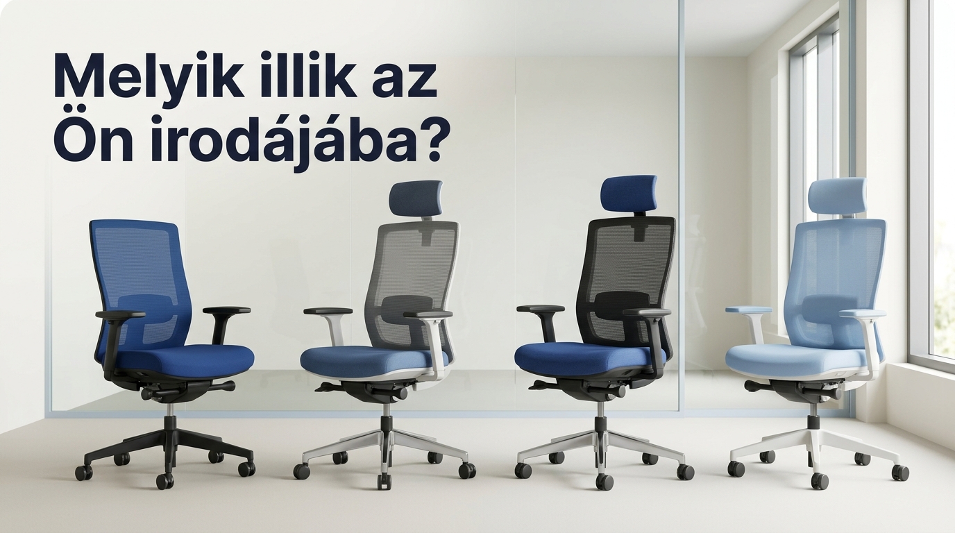 A 4 legjobb ergonomikus irodaszék hosszú munkához